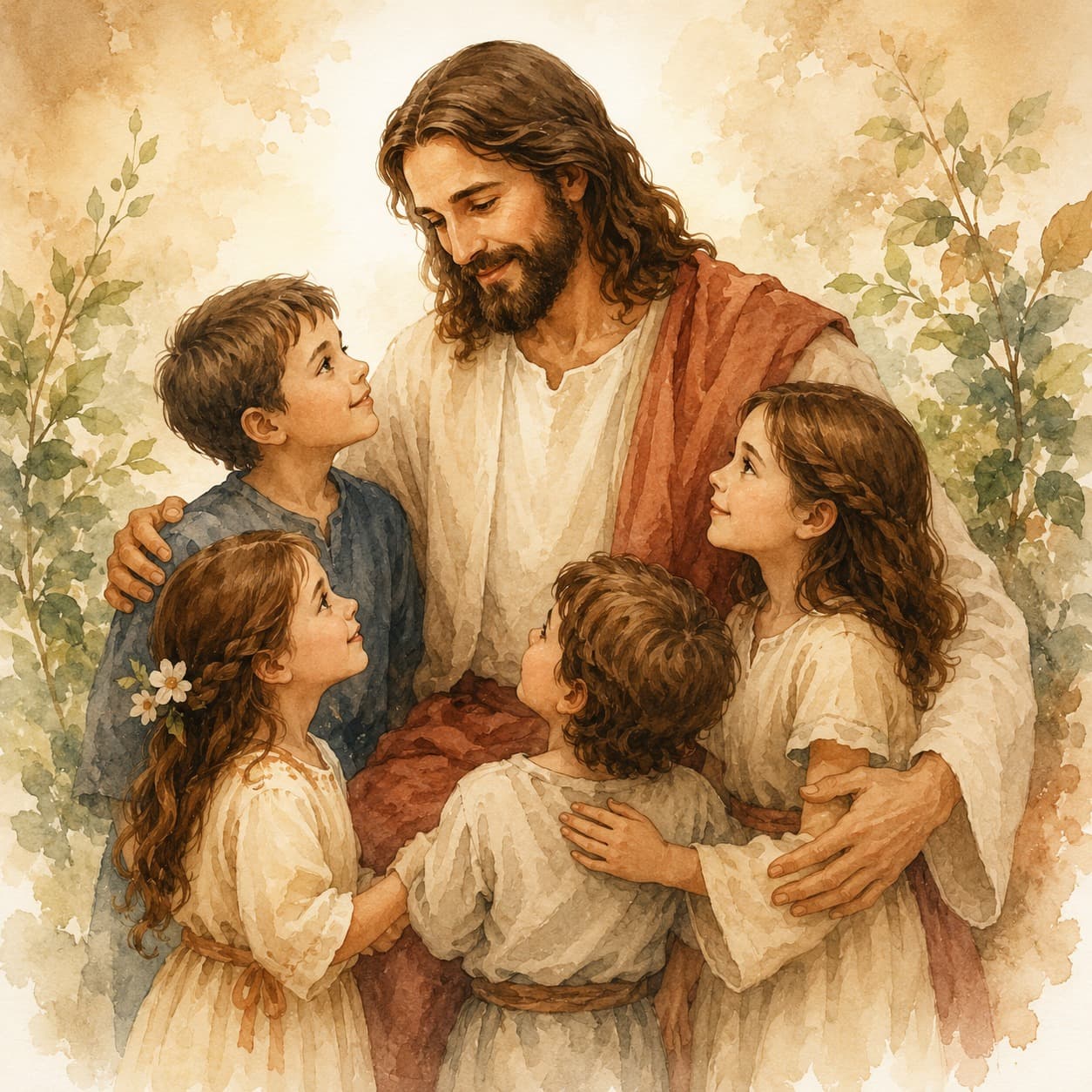 Jesús y los niños